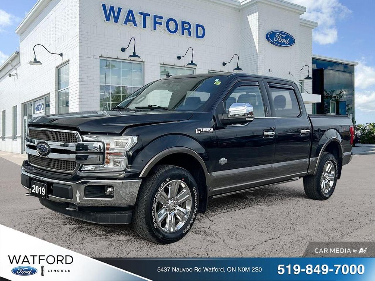 Used 2019 Ford F-150 KING RANCH 4WD SUPERCREW 5.5' BOX for sale in Watford, ON