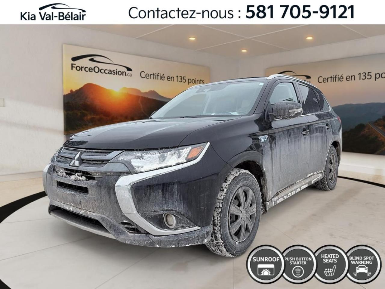 Used 2018 Mitsubishi Outlander Phev SE *AWC *TOIT PANO *CAMÉRA 360 *CARPLAY *CRUISE for sale in Québec, QC