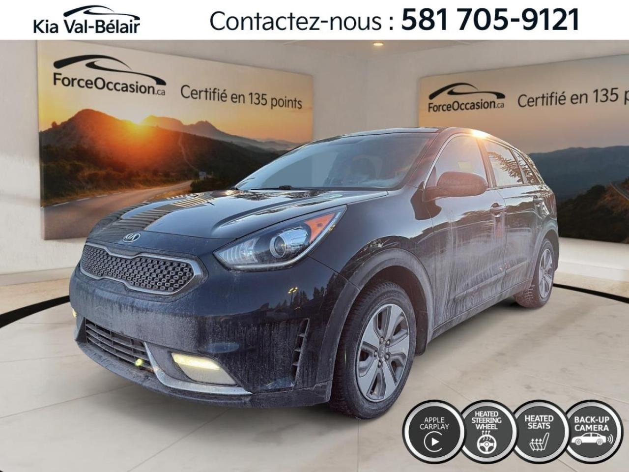 Used 2019 Kia NIRO L HEV A/C * CRUISE * CARPLAY * CAMÉRA * BLUETOOTH for sale in Québec, QC