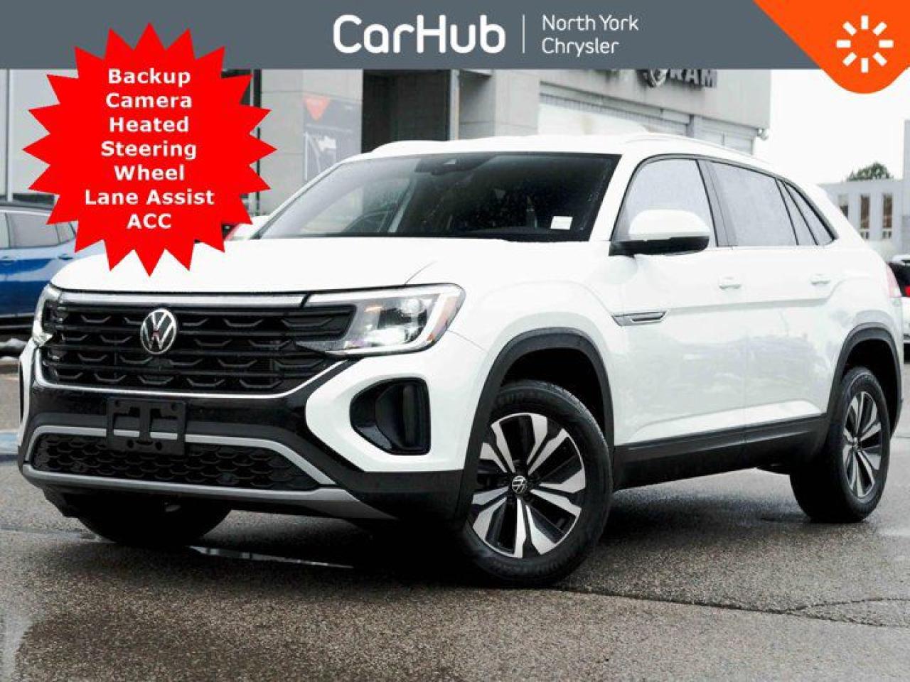 Used 2024 Volkswagen Atlas Cross Sport Comfortline Backup Cam Heated Wheel Lane Assist for sale in Thornhill, ON