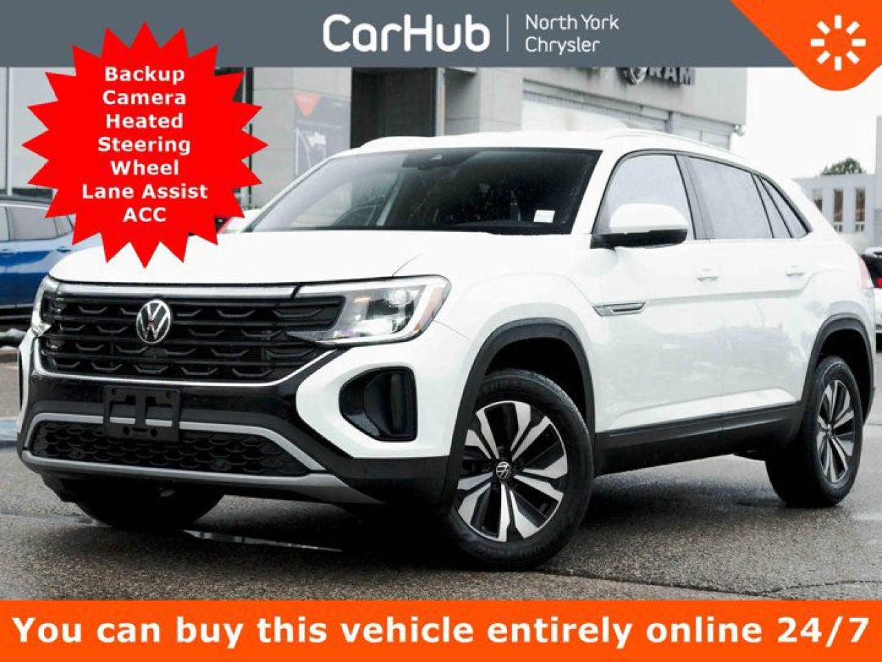 Used 2024 Volkswagen Atlas Cross Sport Comfortline Backup Cam Heated Wheel Lane Assist for sale in Thornhill, ON