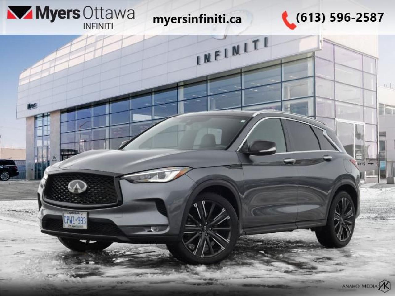 Used 2022 Infiniti QX50 LUXE I-LINE  - Sunroof -  Leather Seats for sale in Ottawa, ON