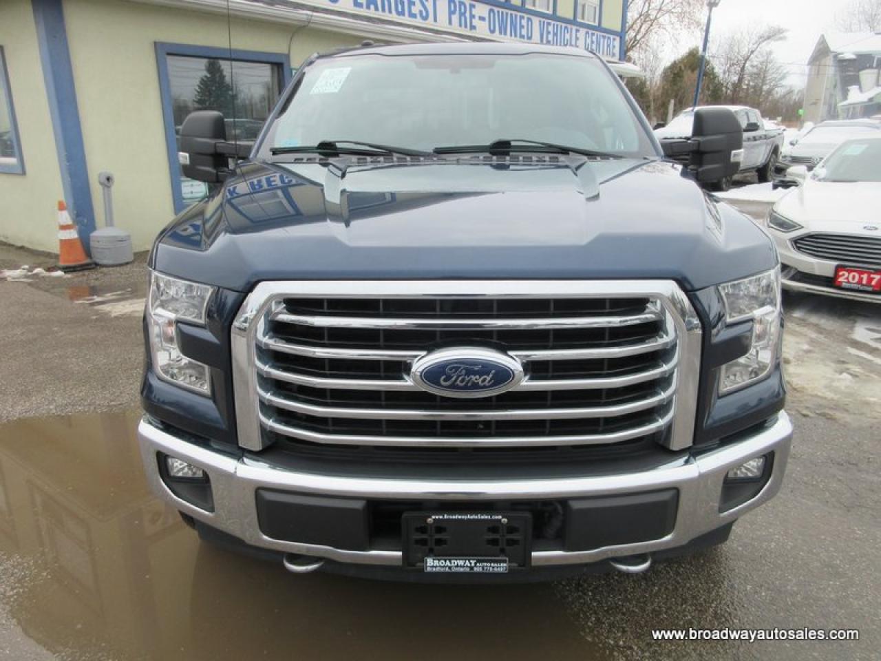 2017 Ford F-150 GREAT VALUE XLT-EDITION 6 PASSENGER 3.5L - ECO-BOOST.. 4X4.. CREW-CAB.. SHORTY.. NAVIGATION.. HEATED SEATS.. POWER PEDALS.. BACK-UP CAMERA.. Photo