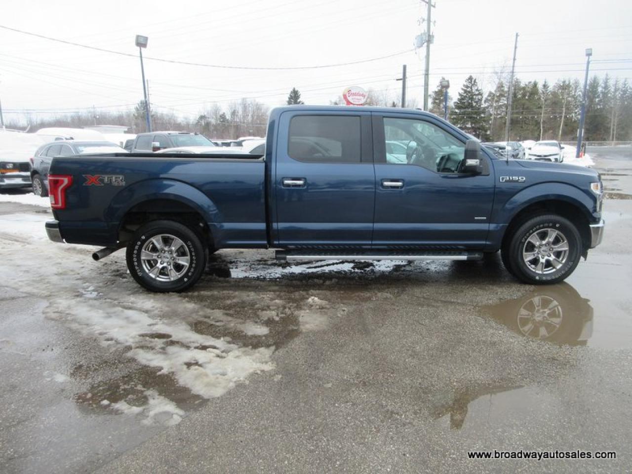 2017 Ford F-150 GREAT VALUE XLT-EDITION 6 PASSENGER 3.5L - ECO-BOOST.. 4X4.. CREW-CAB.. SHORTY.. NAVIGATION.. HEATED SEATS.. POWER PEDALS.. BACK-UP CAMERA.. Photo