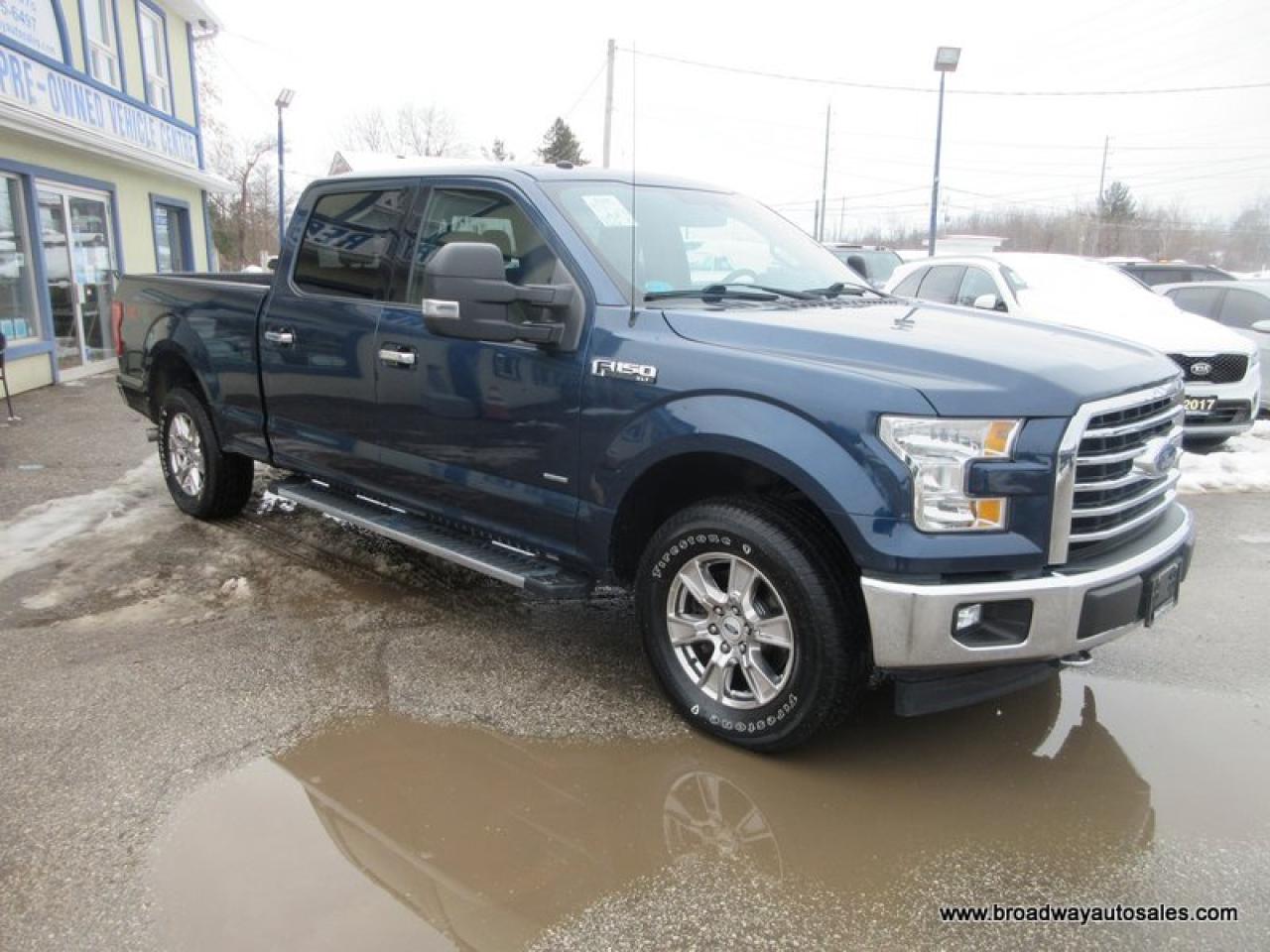 2017 Ford F-150 GREAT VALUE XLT-EDITION 6 PASSENGER 3.5L - ECO-BOOST.. 4X4.. CREW-CAB.. SHORTY.. NAVIGATION.. HEATED SEATS.. POWER PEDALS.. BACK-UP CAMERA.. Photo4