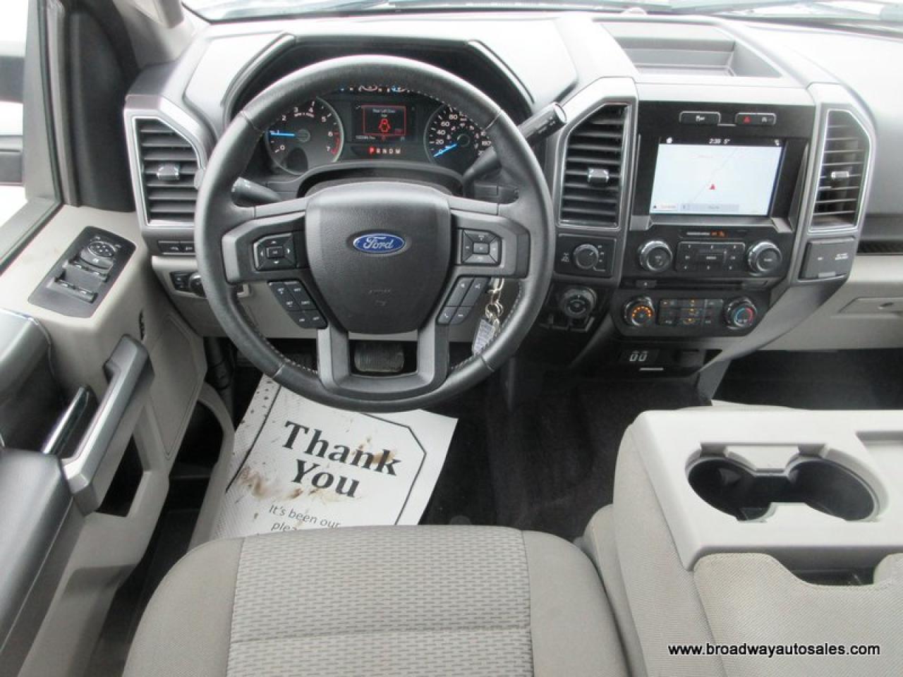 2017 Ford F-150 GREAT VALUE XLT-EDITION 6 PASSENGER 3.5L - ECO-BOOST.. 4X4.. CREW-CAB.. SHORTY.. NAVIGATION.. HEATED SEATS.. POWER PEDALS.. BACK-UP CAMERA.. Photo