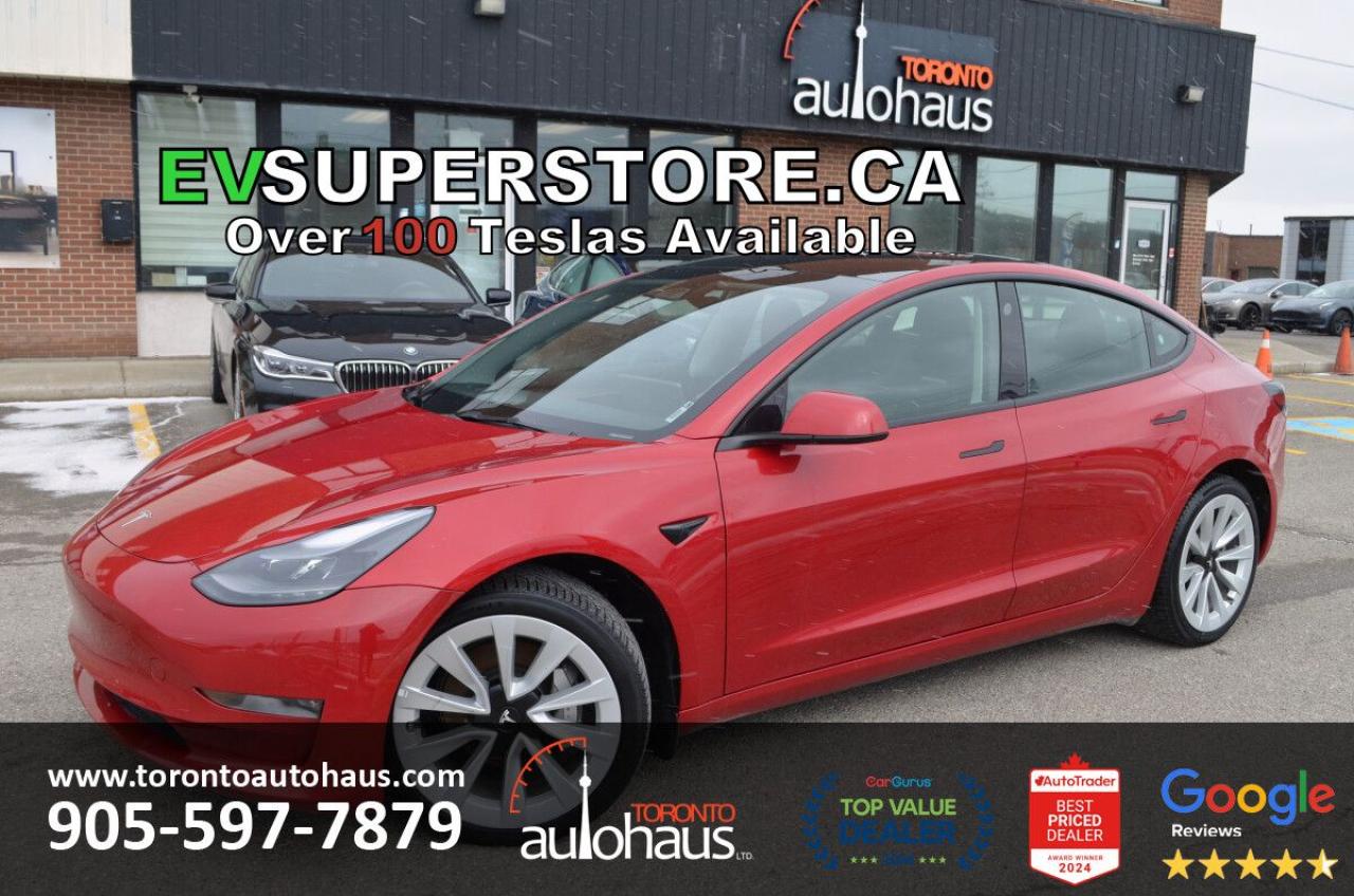 Used 2023 Tesla Model 3 LR AWD I OVER 100 TESLAS IN STOCK AT TESLASUPERSTORE.CA for sale in Concord, ON