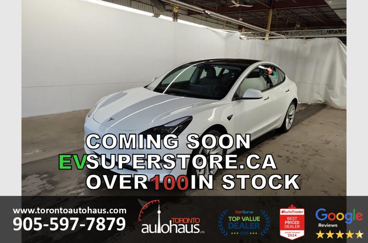 Used 2023 Tesla Model 3 LPF I OVER 100 IN STOCK EVSUPERSTORE.CA for sale in Concord, ON