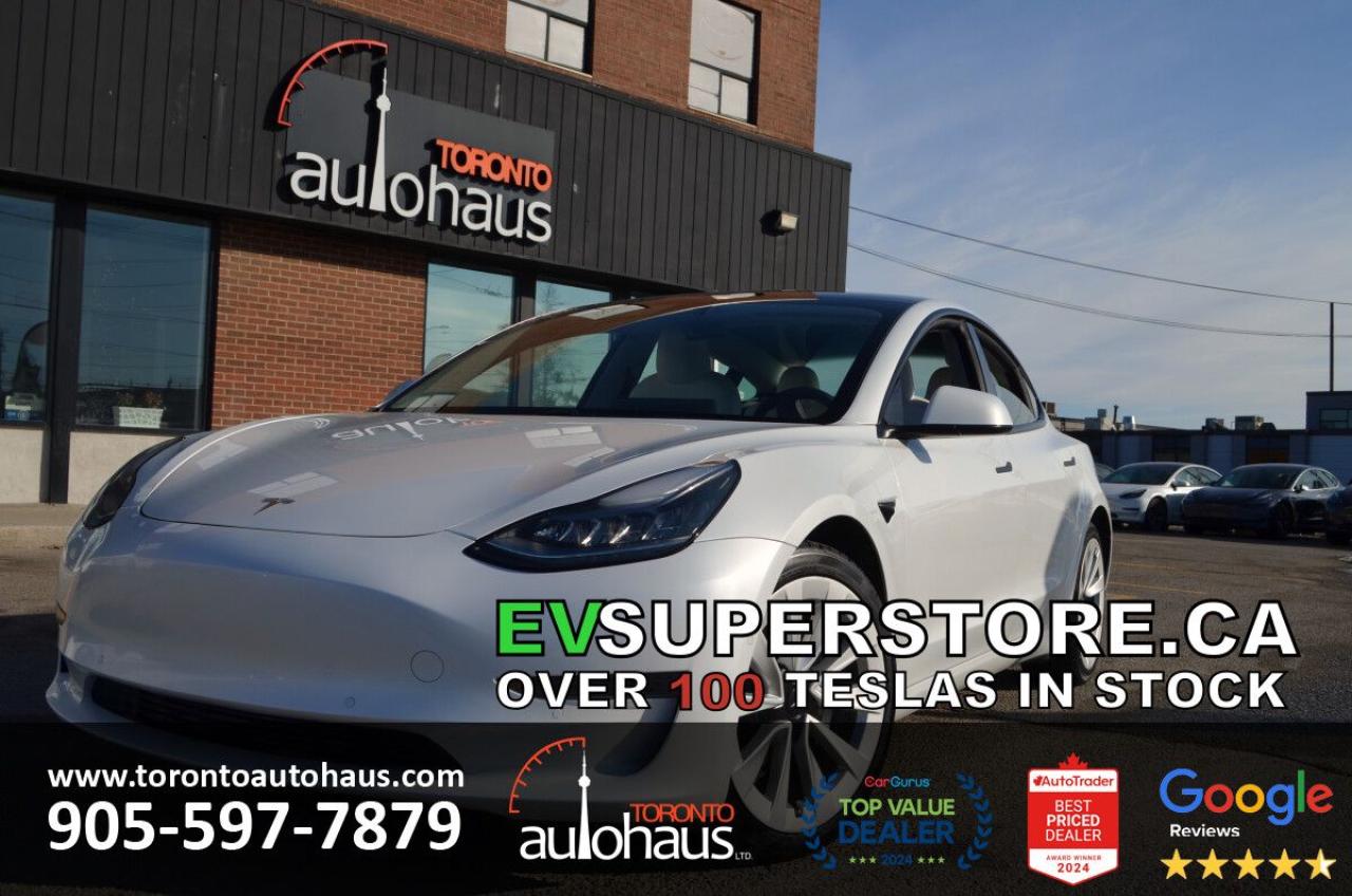 Used 2021 Tesla Model 3 SR+ I OVER 100 TESLAS EVSUPERSTORE.CA for sale in Concord, ON