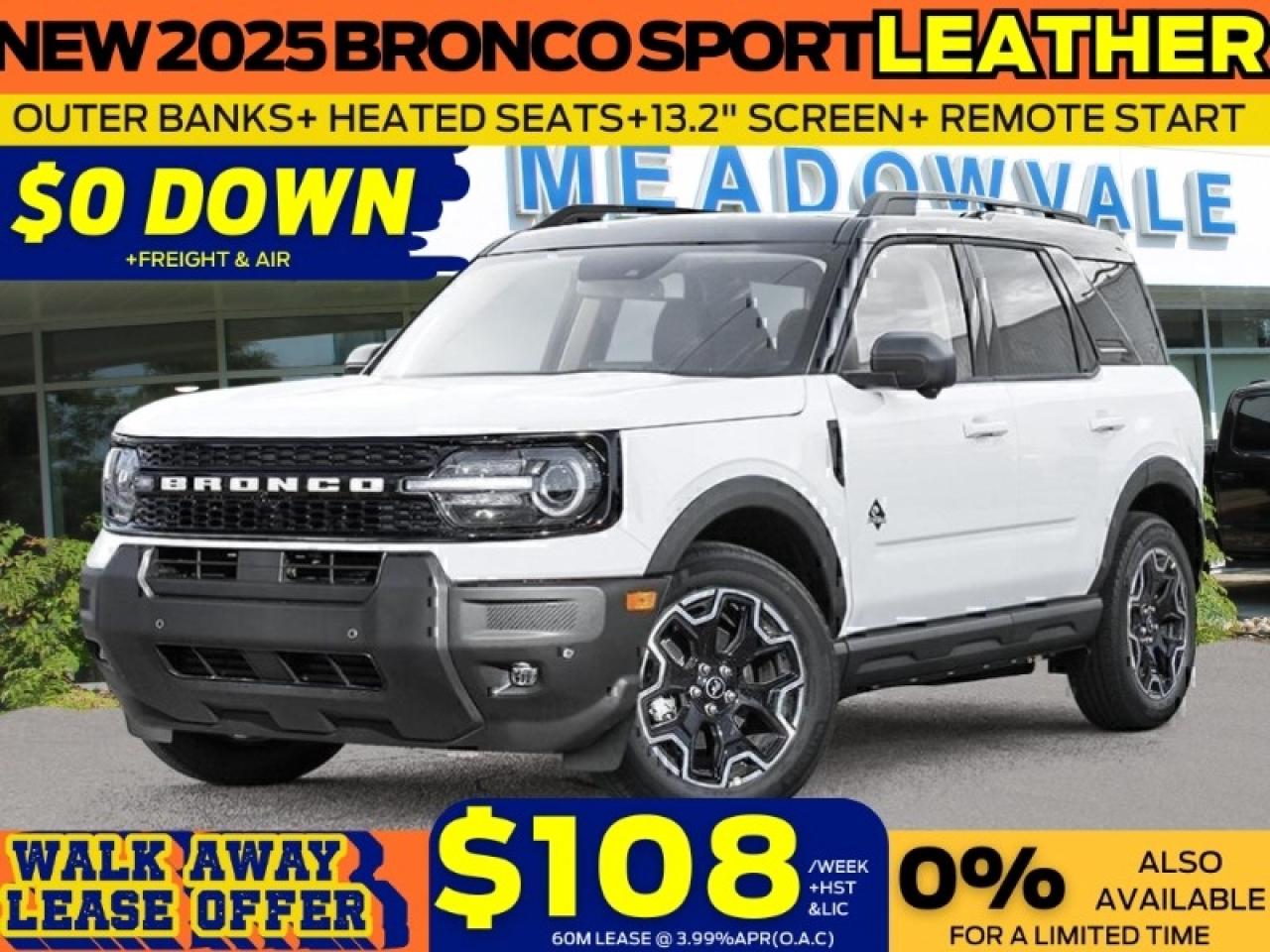 New 2025 Ford Bronco Sport Outer Banks for sale in Mississauga, ON