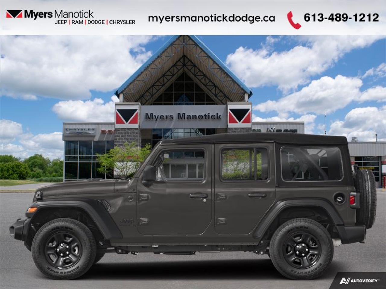 New 2025 Jeep Wrangler Willys  - Safety Group - Freedom Top for sale in Ottawa, ON