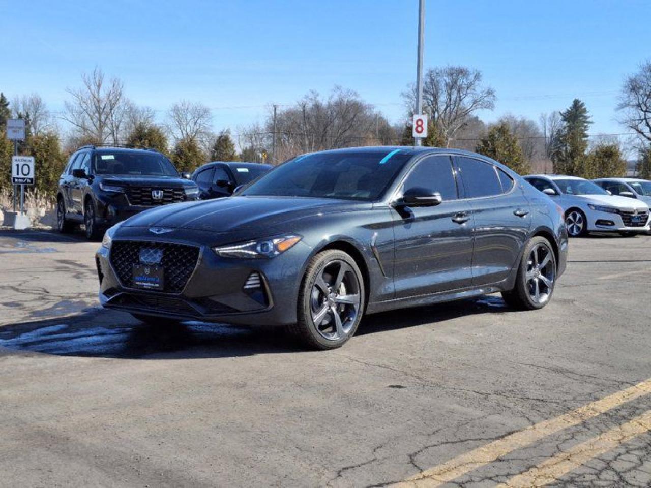 Used 2021 Genesis G70 3.3T Sport | Leather | Sunroof | Nav | HUD | Heated & Cooled Seats | Apple CarPlay & Android Auto | for sale in Guelph, ON