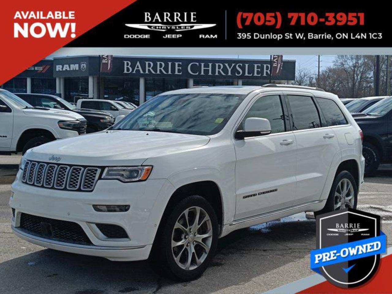 Used 2021 Jeep Grand Cherokee Summit for sale in Barrie, ON