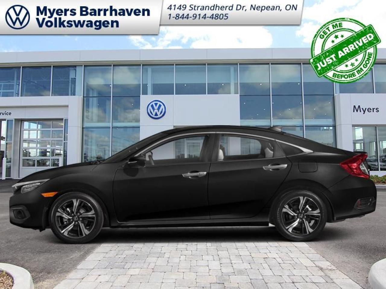 Used 2018 Honda Civic Sedan Touring  - Navigation -  Leather Seats for sale in Nepean, ON