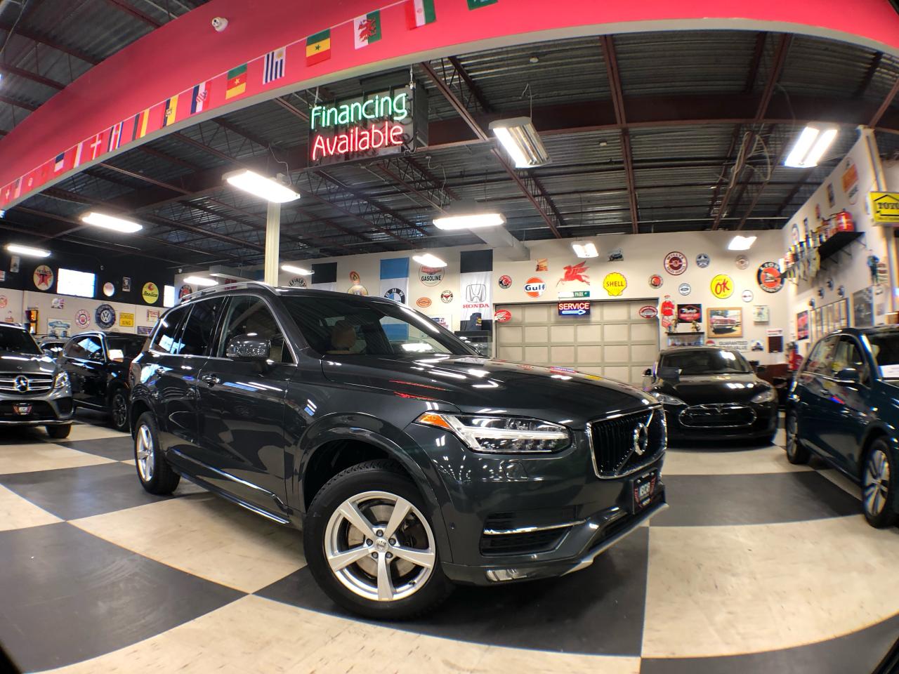 Used 2017 Volvo XC90 MOMENTUM 7 PASS LEATHER NAV PAN/ROOF B/SPOT CAMERA for sale in North York, ON