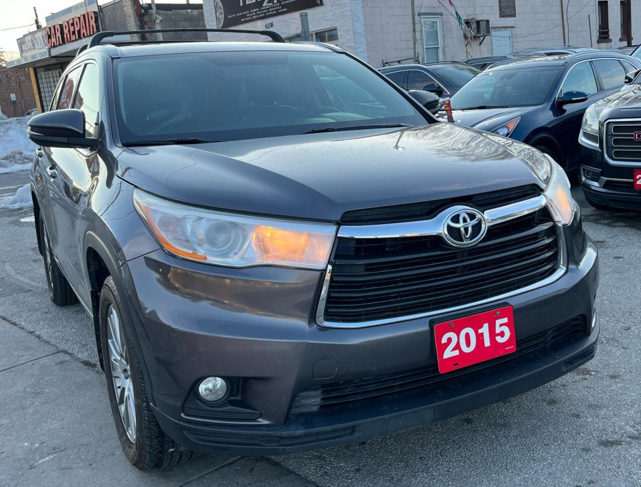 Used 2015 Toyota Highlander AWD XLE-Navi-Backup Cam-Leather-Sunroof-Leather for sale in Scarborough, ON