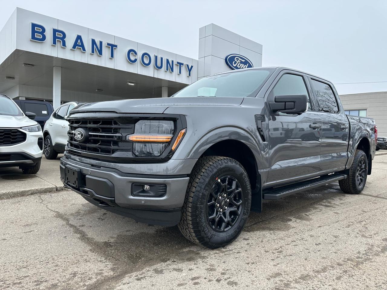 New 2025 Ford F-150 CREW | 2.7L V6 | BLACK PACK | XLT 302A PKG | for sale in Brantford, ON