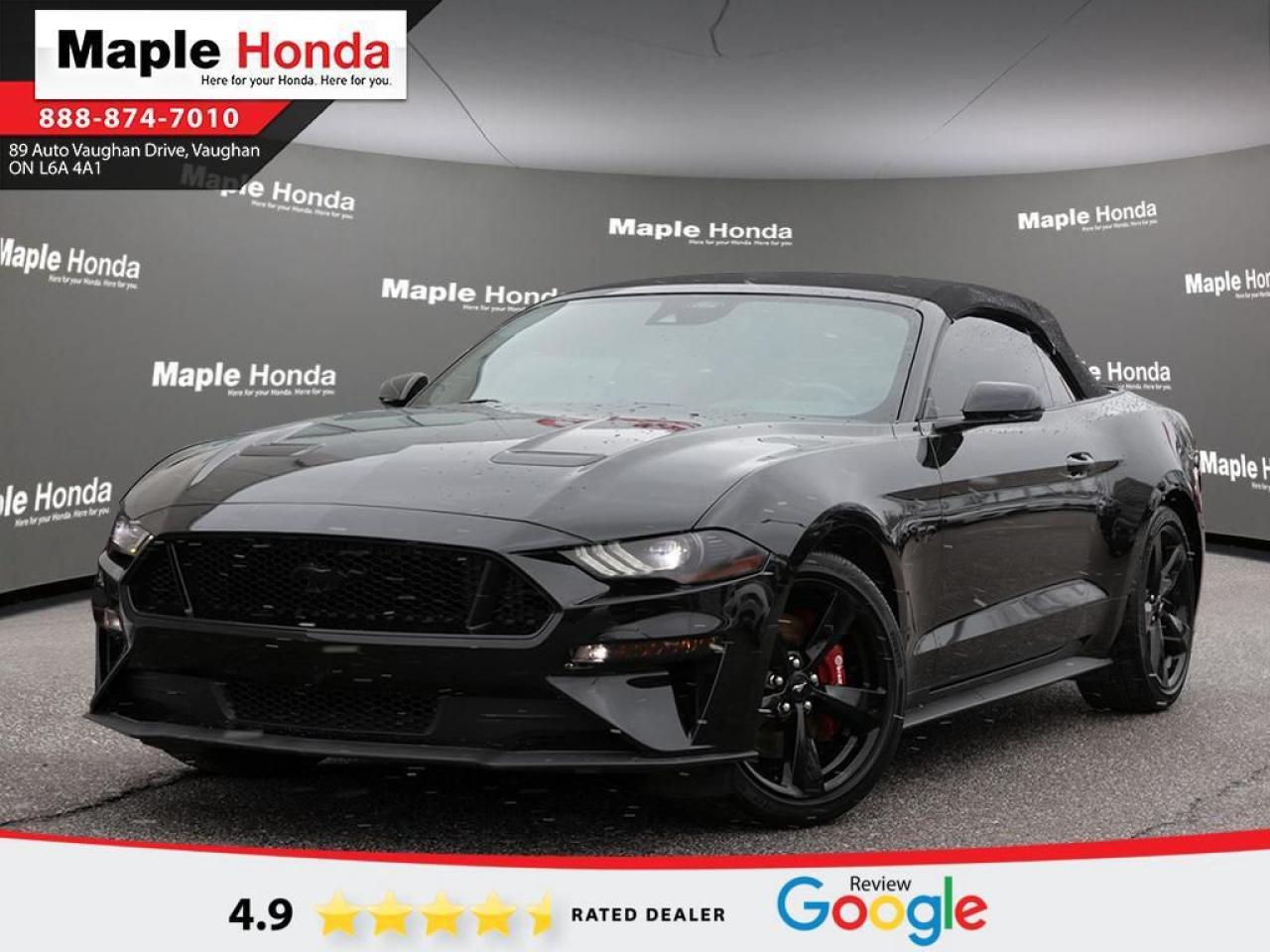 Used 2022 Ford Mustang Convertible | 5.0 V8 | Red Interior| Black Accent| for sale in Vaughan, ON