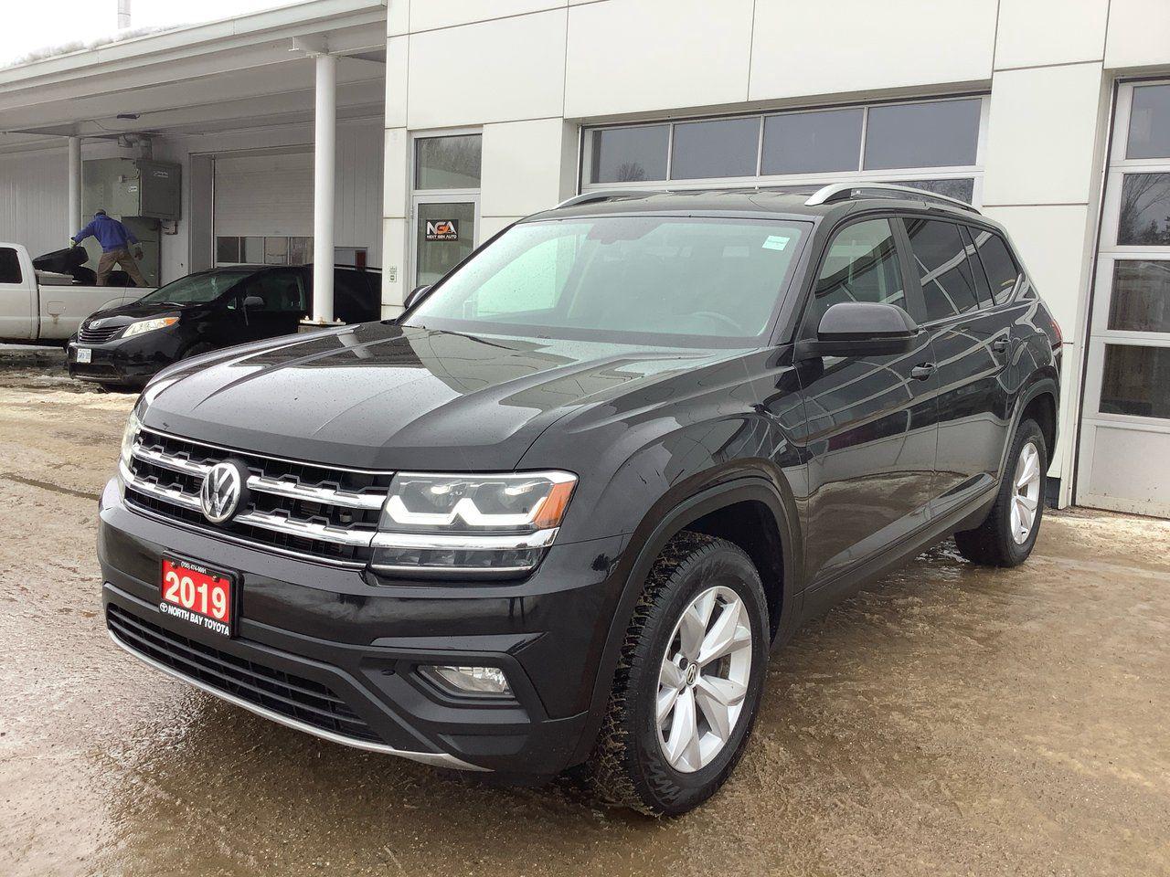 Used 2019 Volkswagen Atlas COMFORT LINE for sale in North Bay, ON