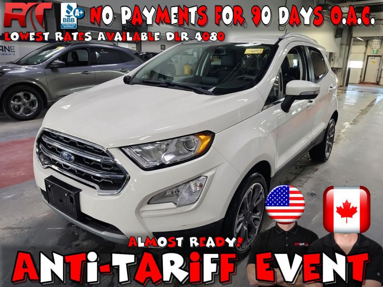 Used 2020 Ford EcoSport Titanium for sale in Winnipeg, MB