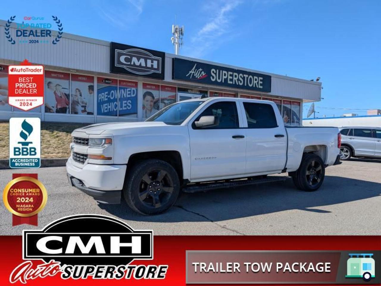 Used 2018 Chevrolet Silverado 1500 Custom  **CLEAN CARFAX** for sale in St. Catharines, ON