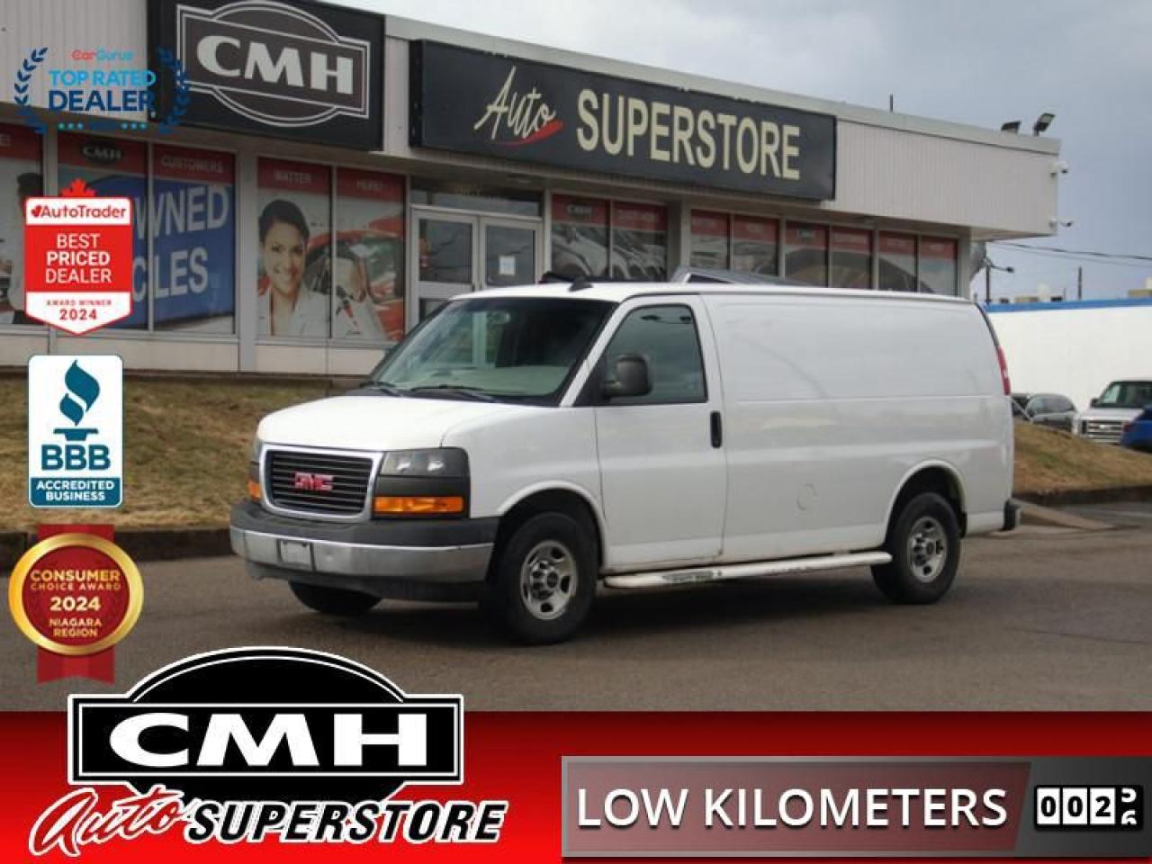 Used 2019 GMC Savana Cargo Van 1WT  **LOW KMS - VORTEC 6.0L** for sale in St. Catharines, ON