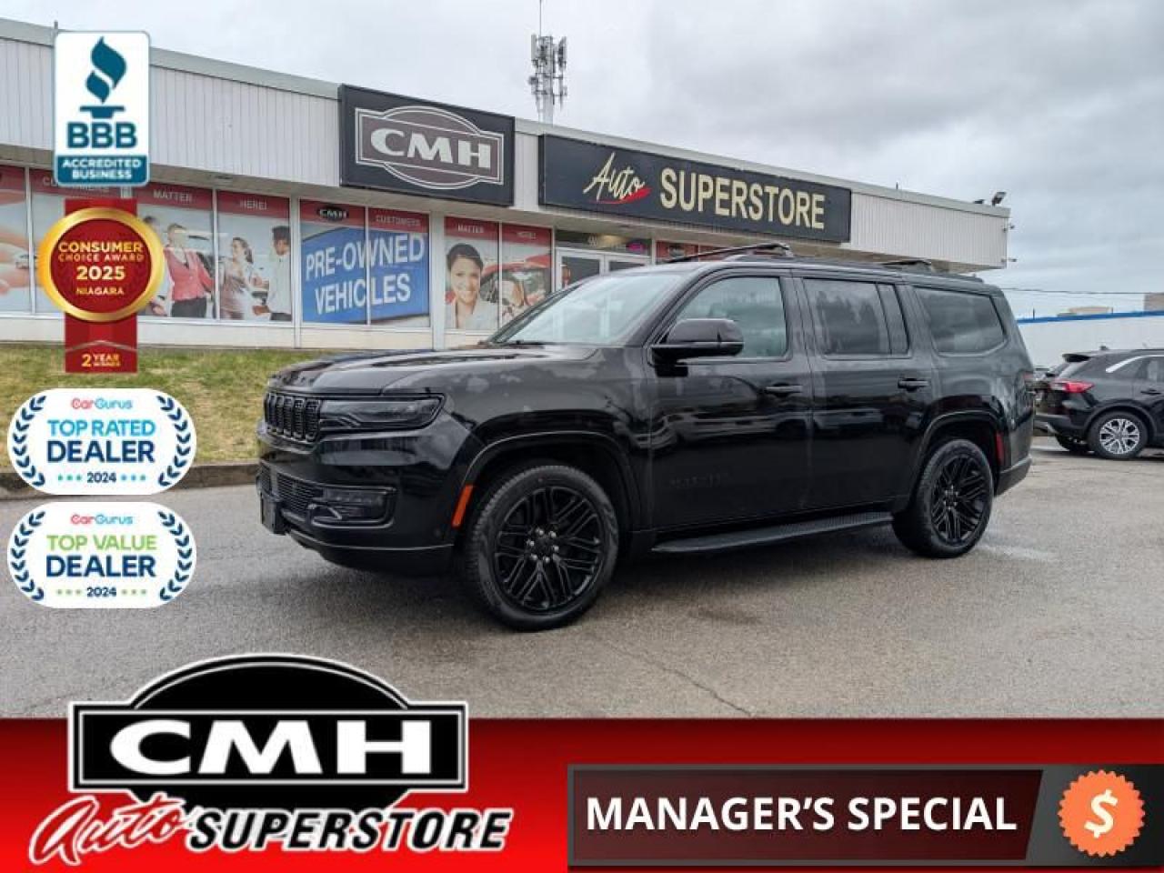 Used 2022 Jeep Wagoneer Series II  **ONE OWNER - FULLY EQUIPPED** for sale in St. Catharines, ON