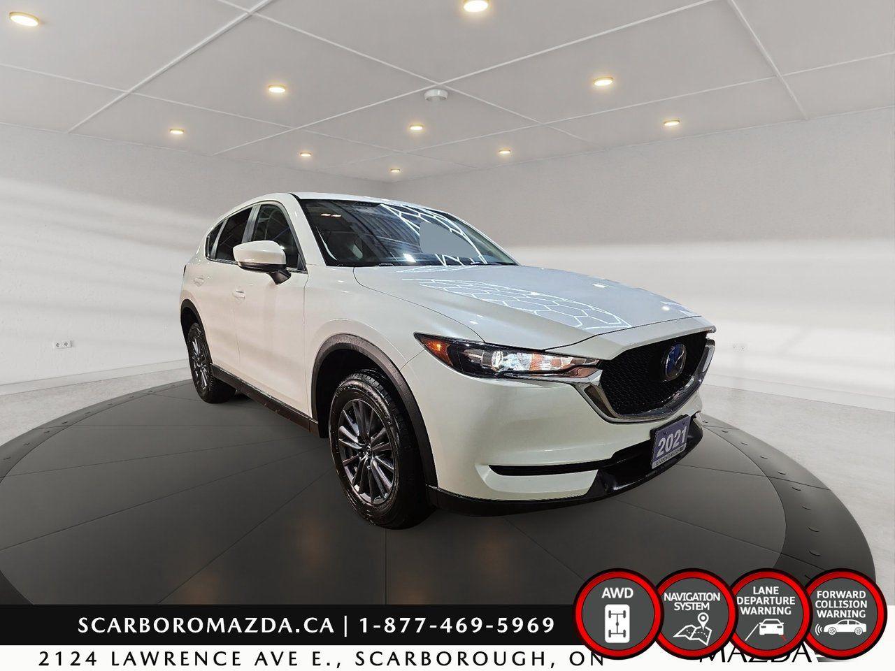 Used 2021 Mazda CX-5 SUNROOF|AWD|NAV|1 OWNER CLEAN CARFAX for sale in Scarborough, ON