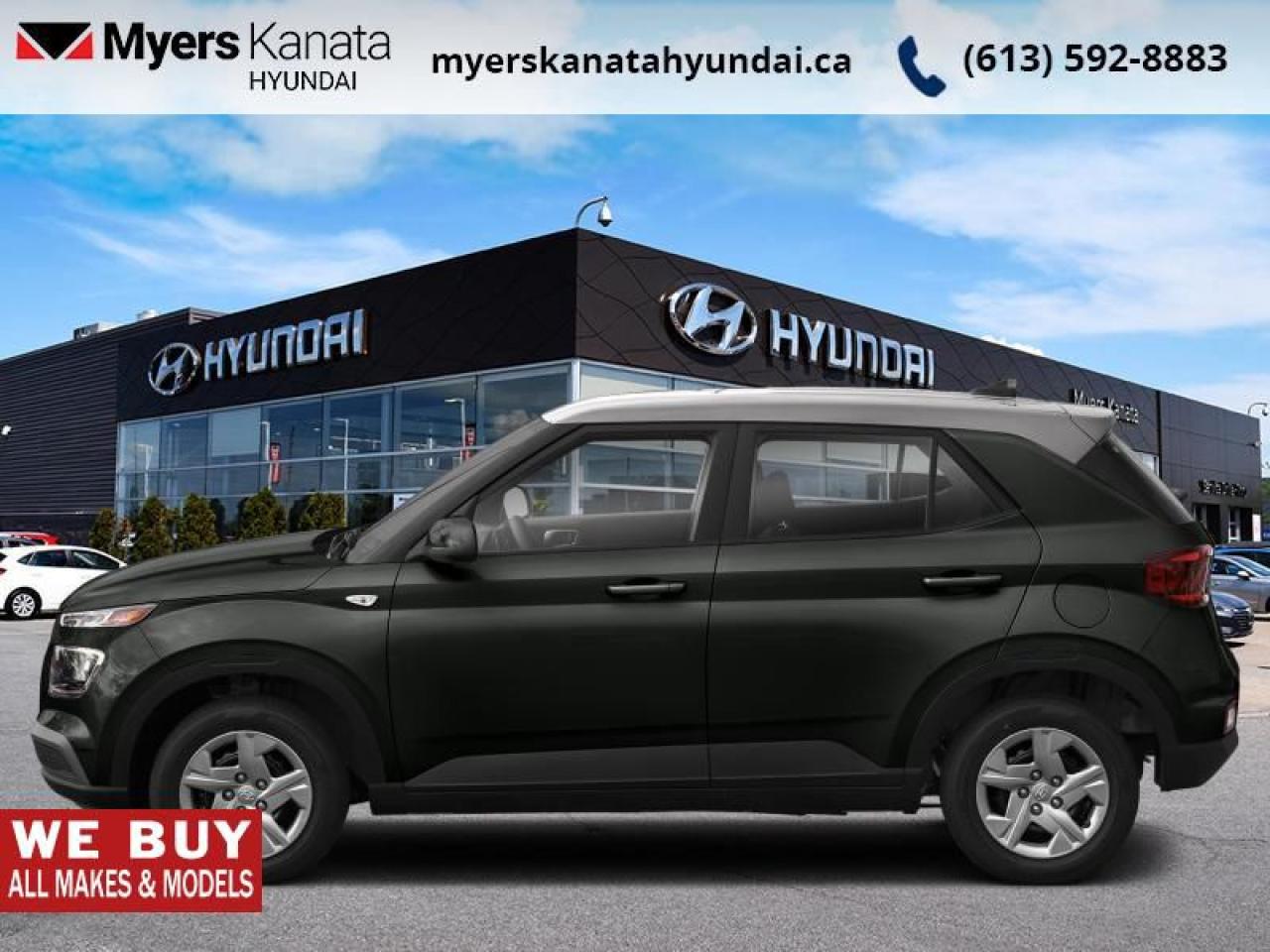 Used 2021 Hyundai Venue Trend Urban Black  - Heated Seats - $57.61 /Wk for sale in Kanata, ON