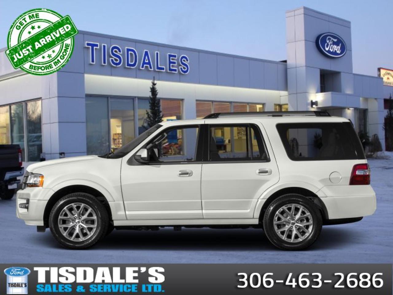 Used 2017 Ford Expedition Limited  - Sunroof -  Navigation for sale in Kindersley, SK