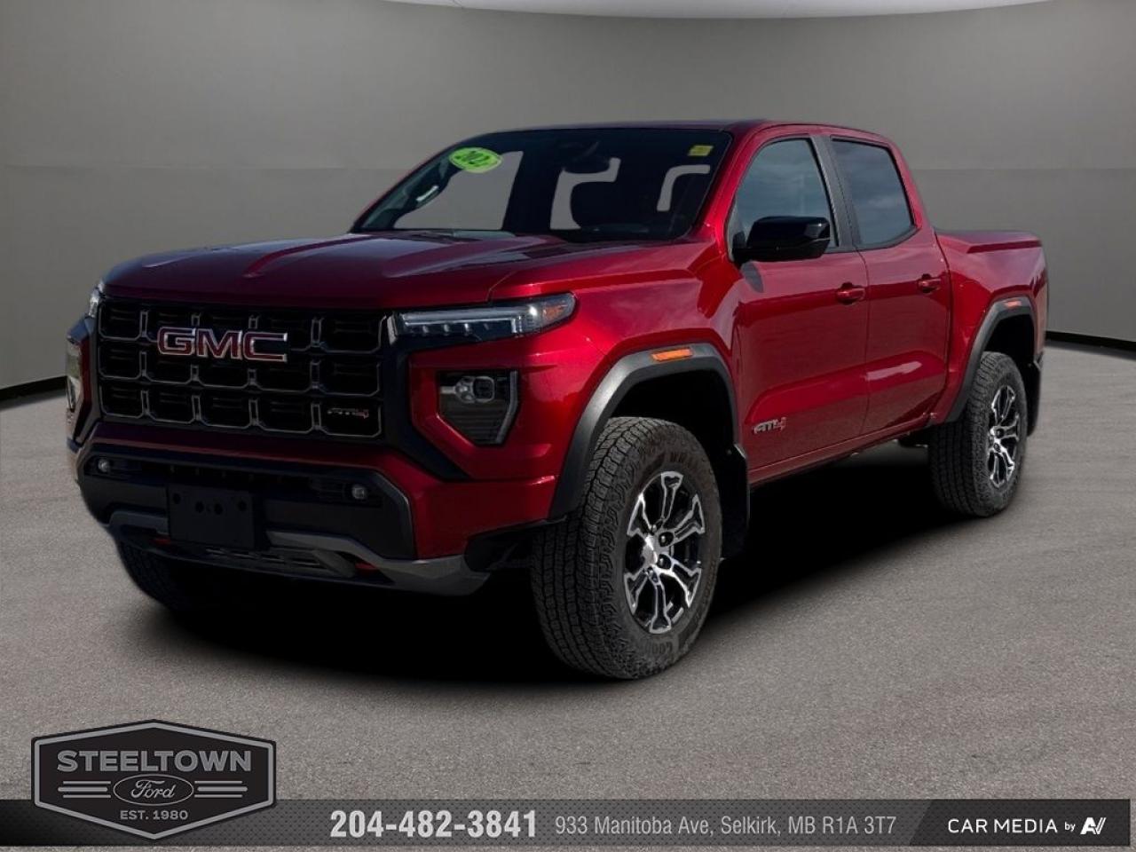 Used 2023 GMC Canyon AT4  - Heated Seats -  Remote Start for sale in Selkirk, MB