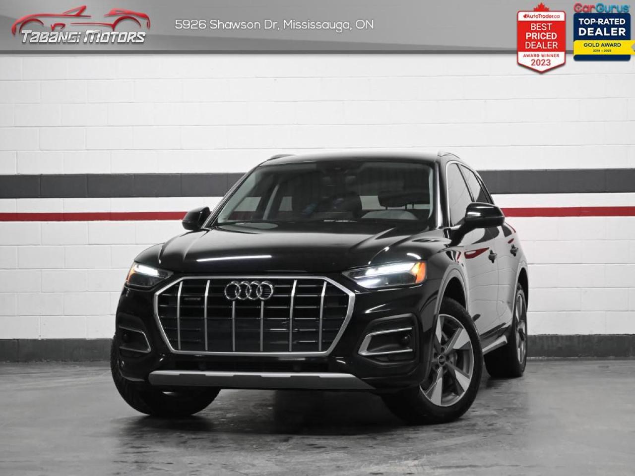 Used 2021 Audi Q5 No Accident Wireless Carplay Lane Assist Push Button Start for sale in Mississauga, ON