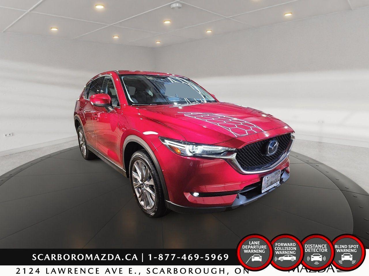 Used 2021 Mazda CX-5 AWD|NEW TIRES&BATTERY|SUNROOF|LEATHER|CLEAN CARFAX for sale in Scarborough, ON