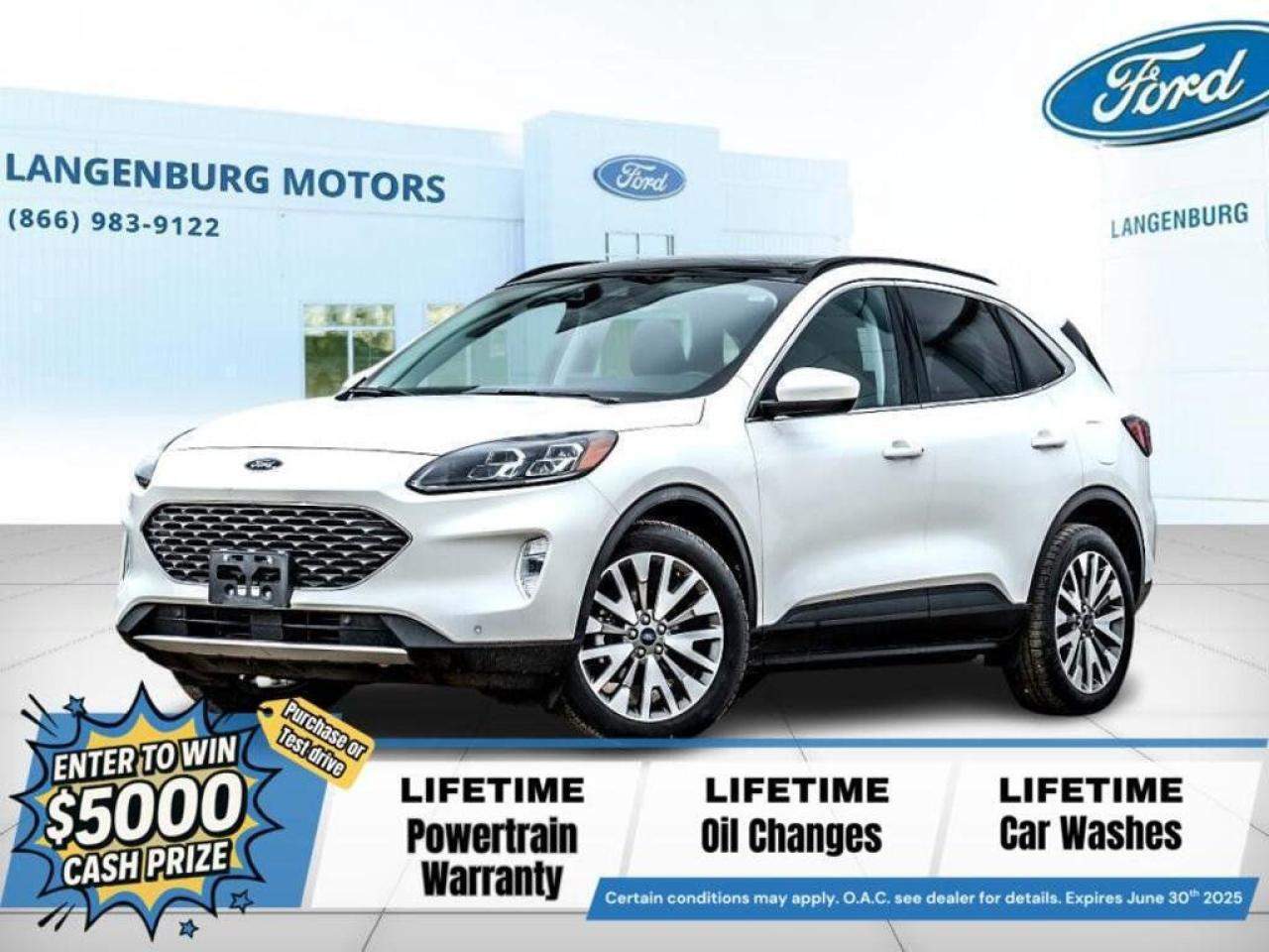 Used 2022 Ford Escape Titanium for sale in Langenburg, SK