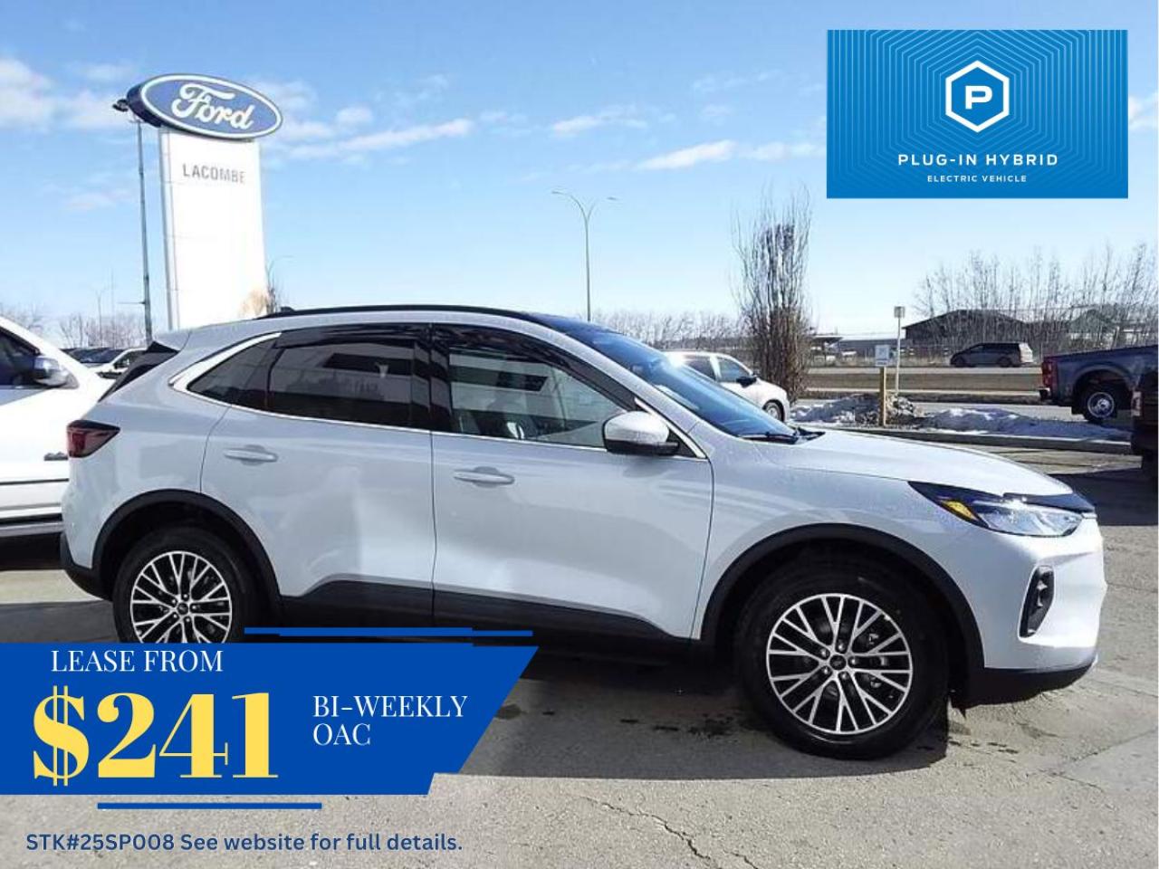 New 2025 Ford Escape PHEV for sale in Lacombe, AB