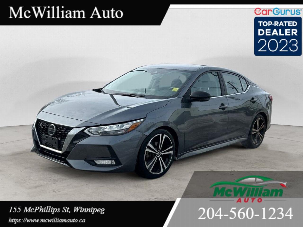 Used 2020 Nissan Sentra SR 4dr Sedan CVT for sale in Winnipeg, MB