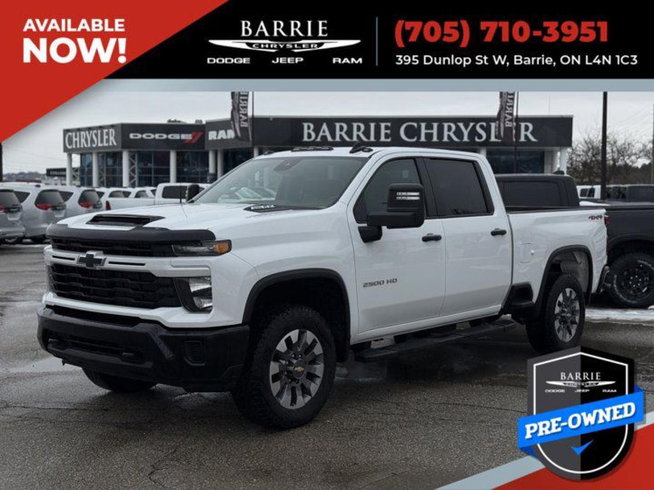 Used 2024 Chevrolet Silverado 2500 HD Custom for sale in Barrie, ON