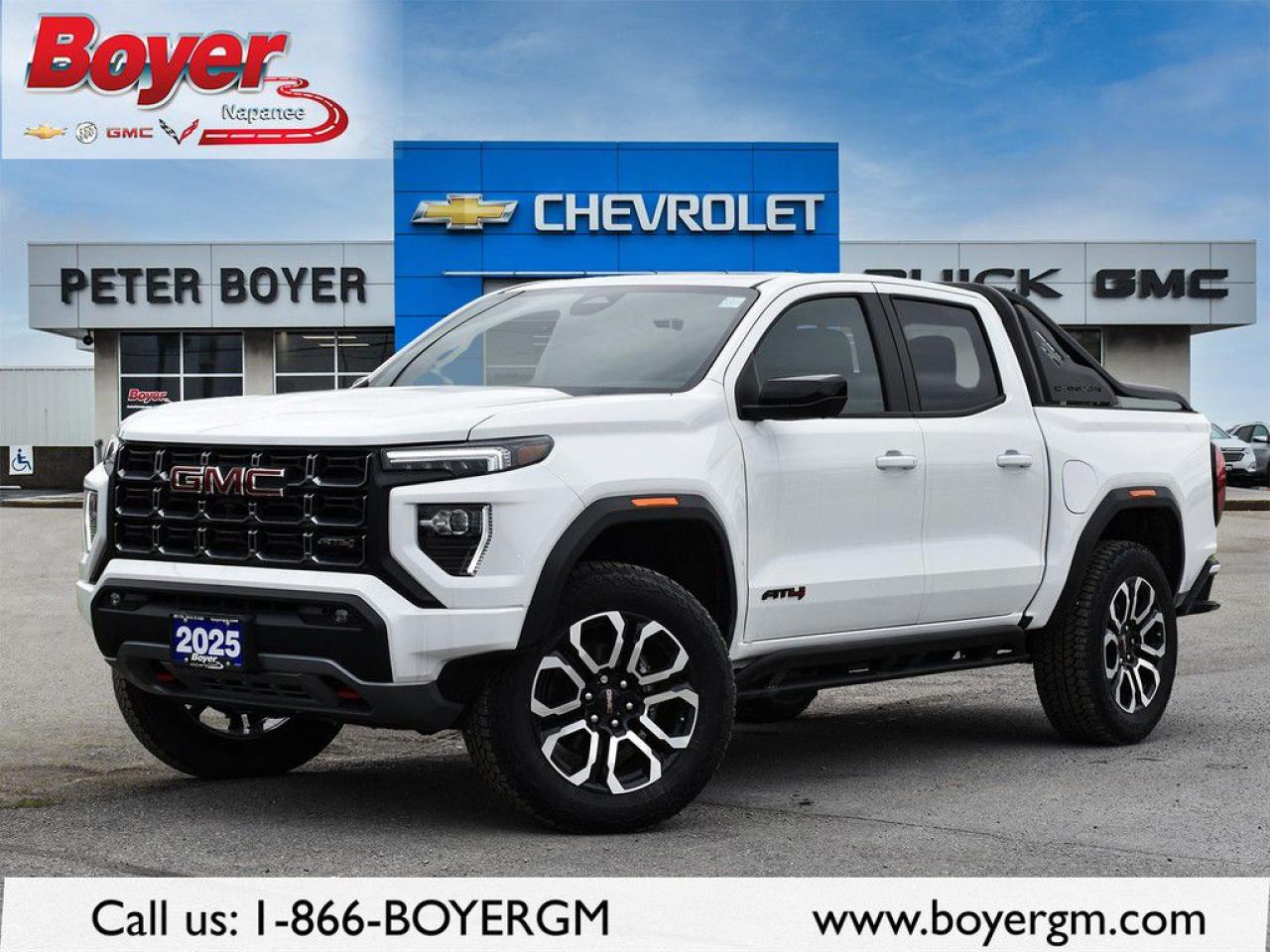 New 2025 GMC Canyon Crew Cab Short Box 4-Wheel Drive AT4 for sale in Napanee, ON