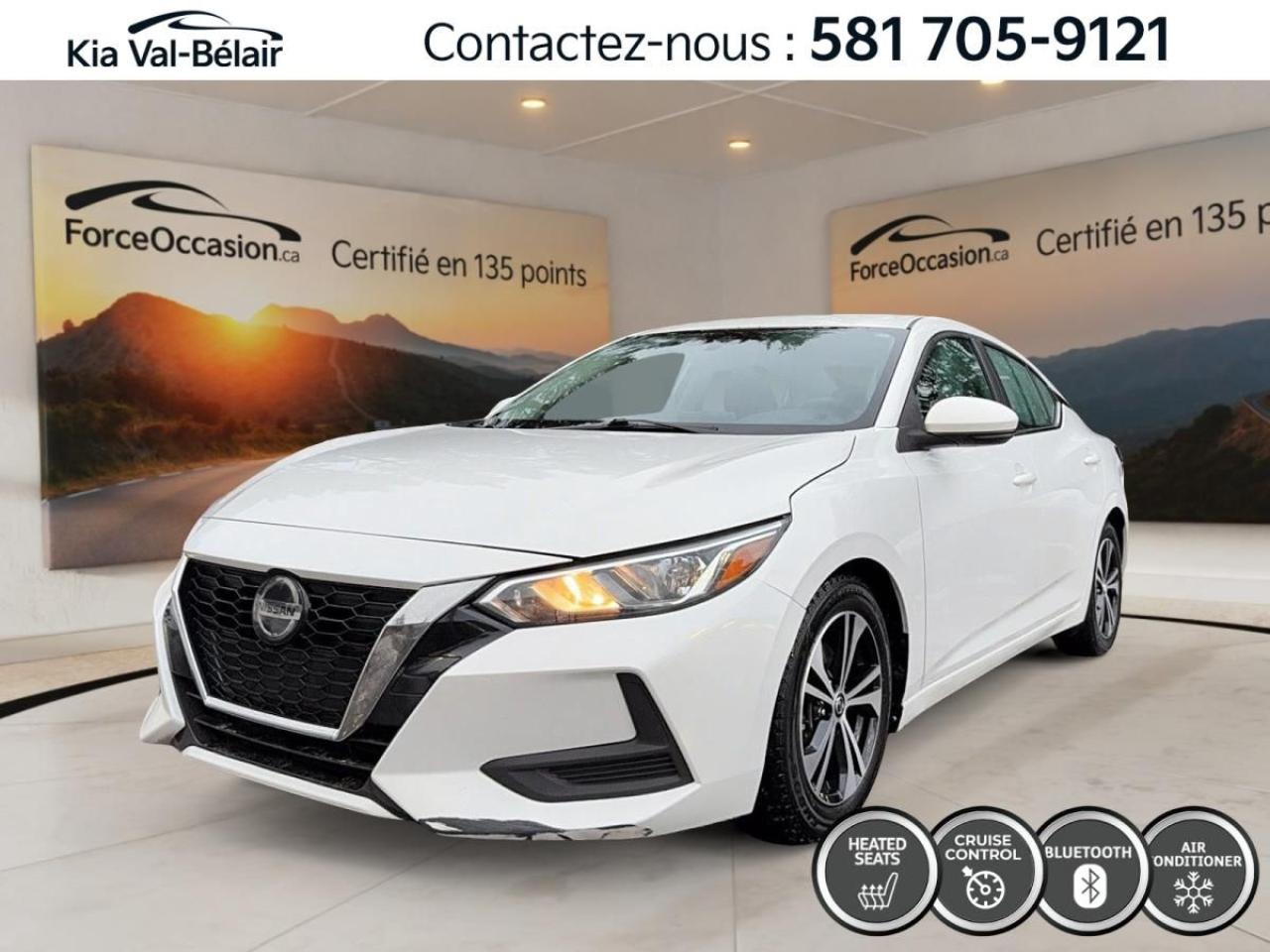 Used 2020 Nissan Sentra SV *BLUETOOTH *CAMERA *CRUISE *BOUTON POUSSOIR for sale in Québec, QC