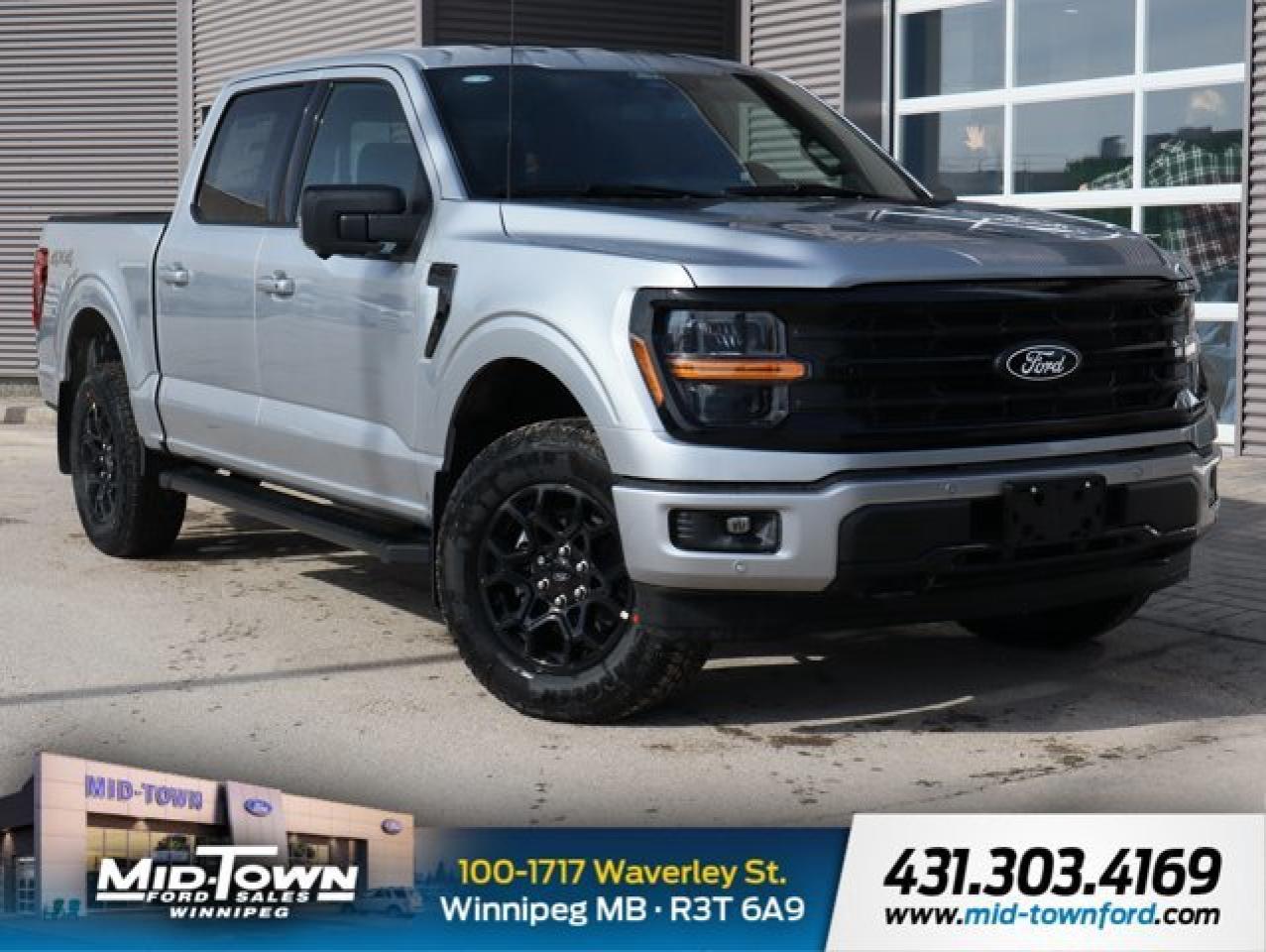New 2025 Ford F-150 XLT | Black Appearance Package | 12 Screen for sale in Winnipeg, MB