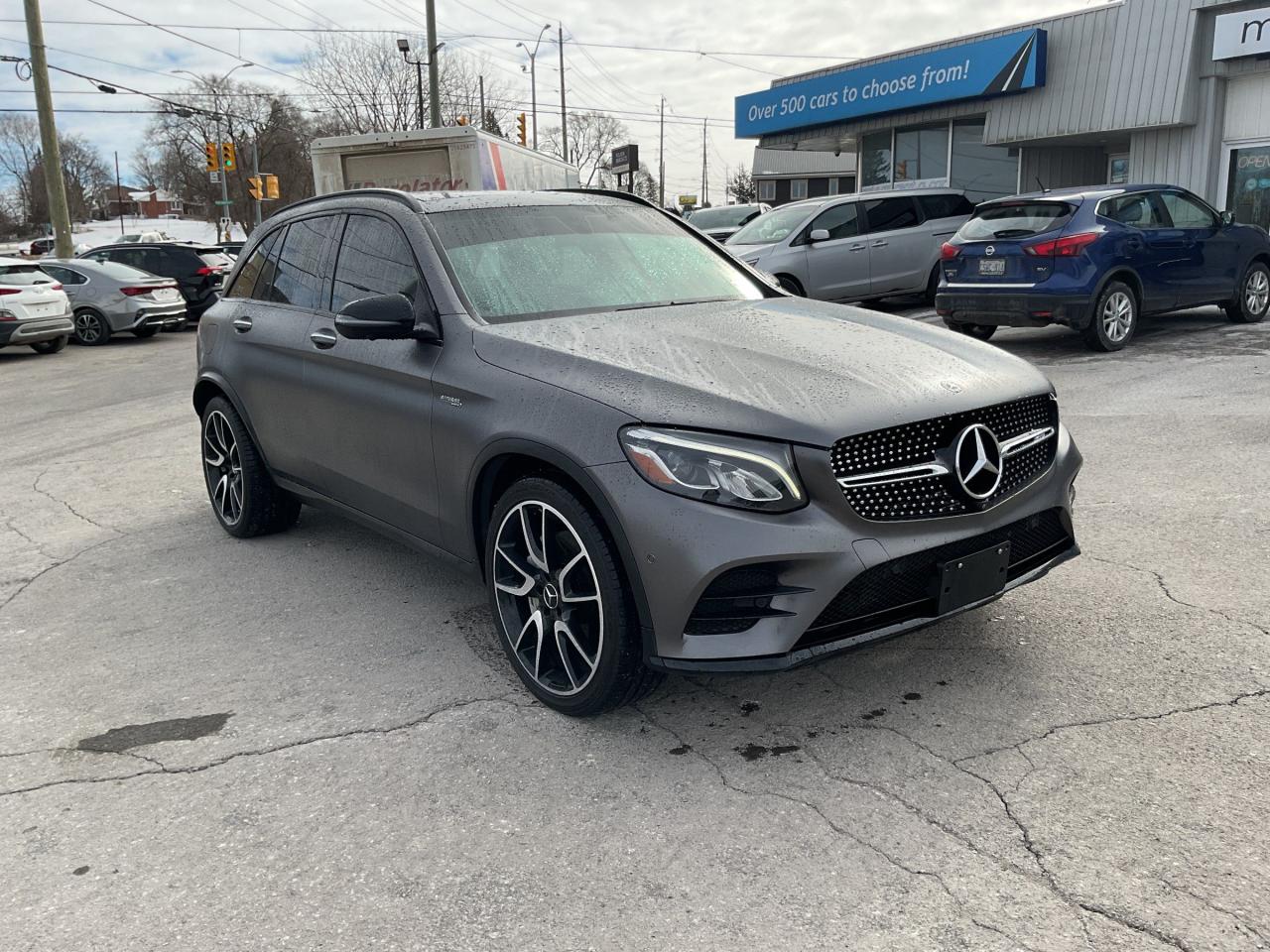 Used 2019 Mercedes-Benz AMG GLC 43 3L GLC 43!!!   SUNROOF. HEATED SEATS. NAV. BACKUP CAM. BLUETOOTH. A/C. CRUISE. PWR GROUP. PERFECT FO for sale in Kingston, ON