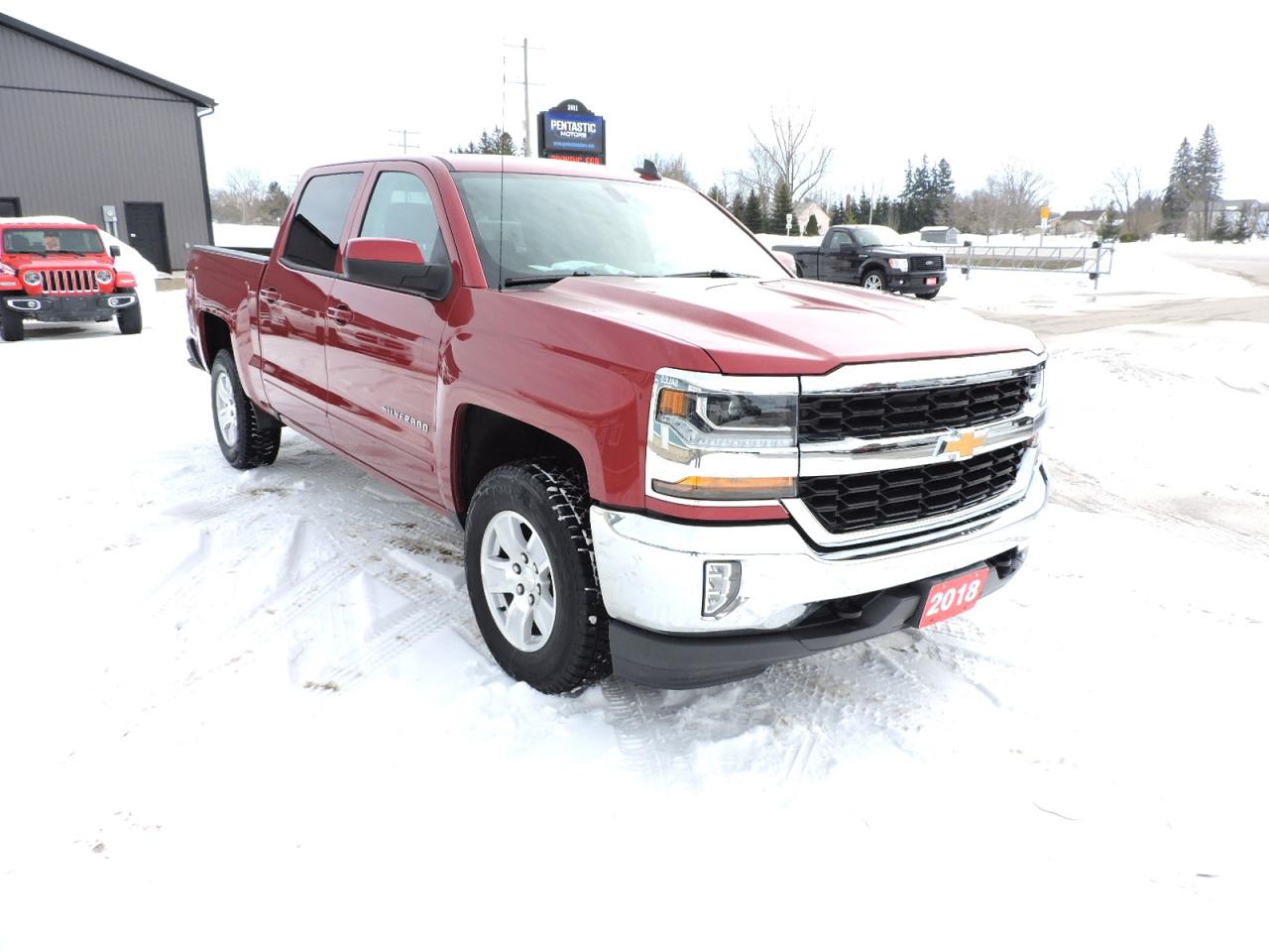 Used 2018 Chevrolet Silverado 1500 LT 5.3L V8 4X4 1-Owner 6-Seater Only 33000 KMS for sale in Gorrie, ON