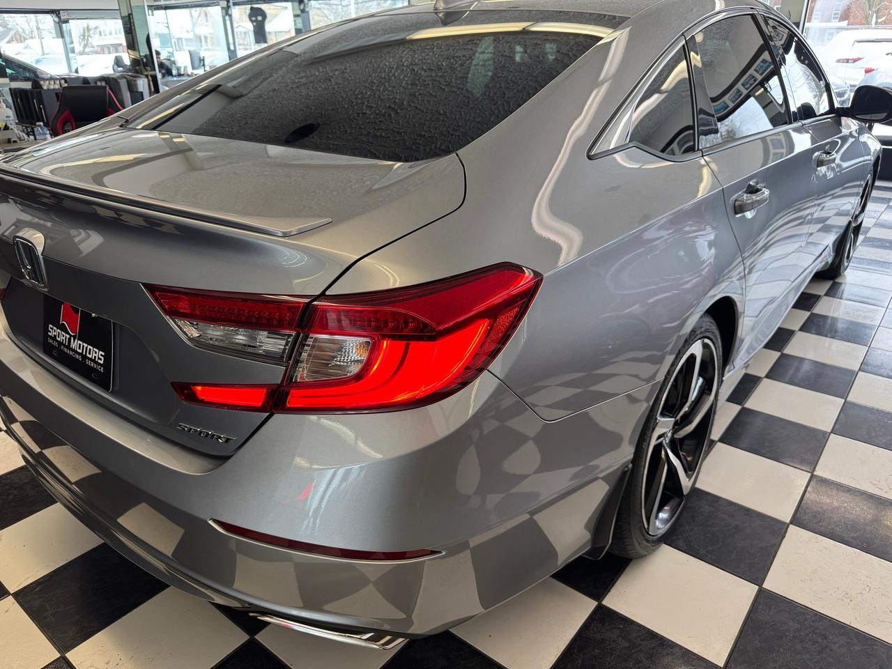 2018 Honda Accord SPORT 1.5T+New Tires+Roof+Lane Keep+CLEAN CARFAX Photo