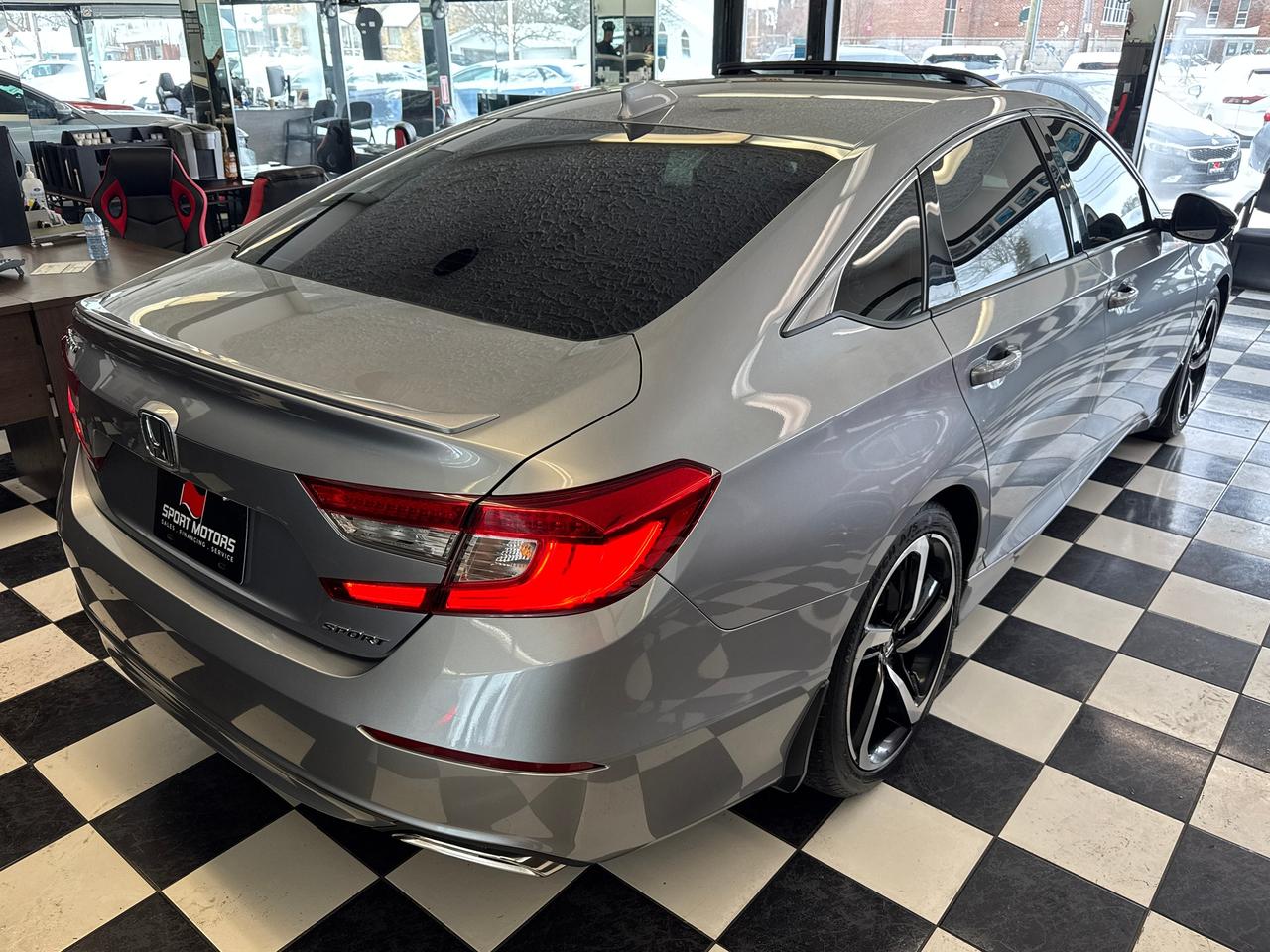 2018 Honda Accord SPORT 1.5T+New Tires+Roof+Lane Keep+CLEAN CARFAX Photo