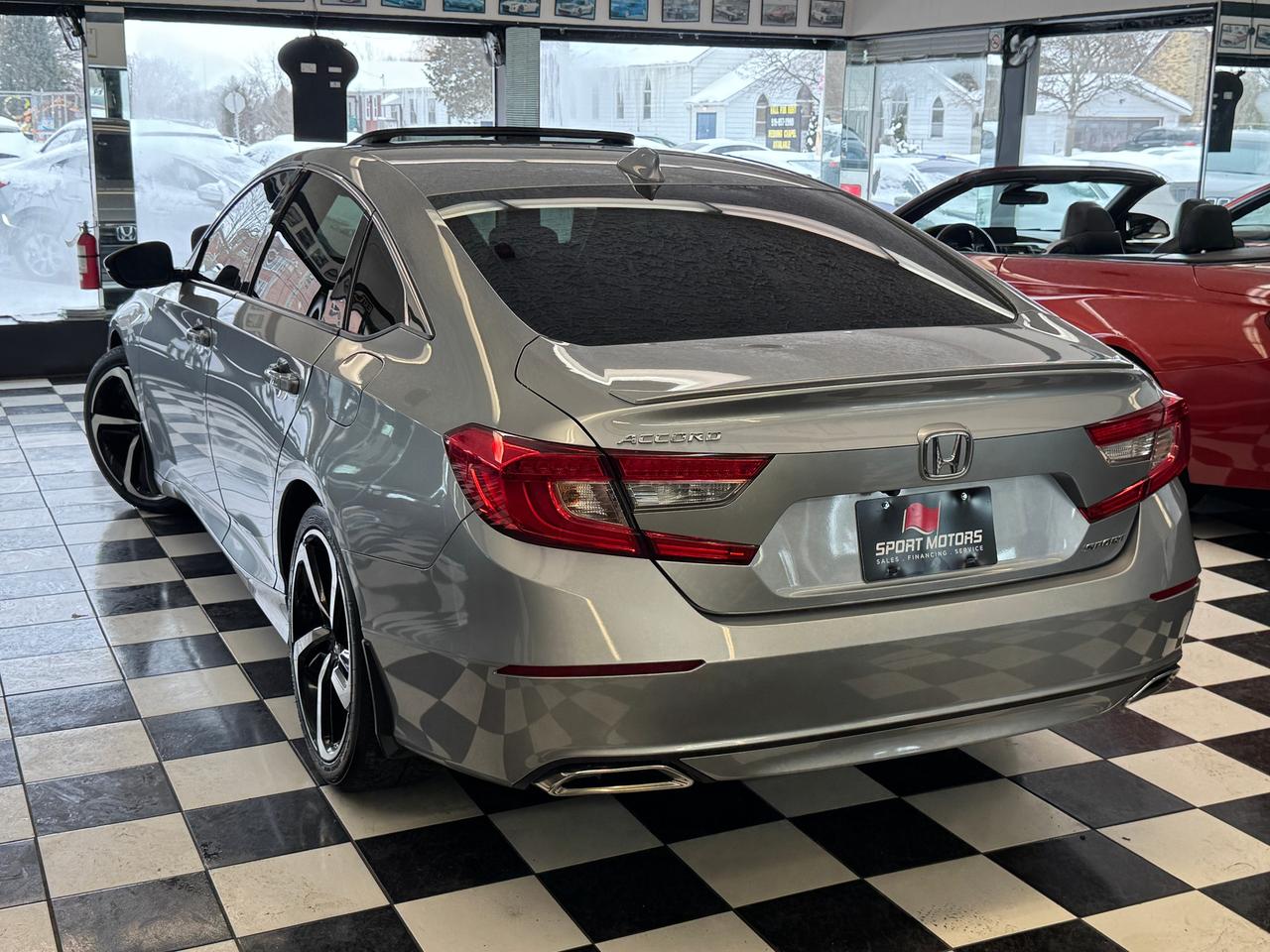 2018 Honda Accord SPORT 1.5T+New Tires+Roof+Lane Keep+CLEAN CARFAX Photo