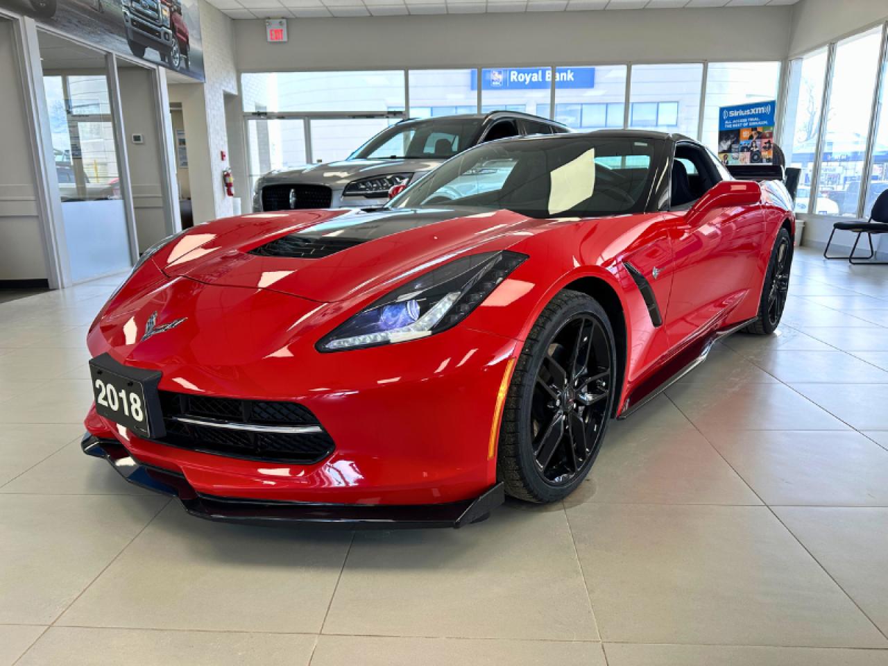 Used 2018 Chevrolet Corvette 1LT | RWD | 22,788 KMS | for sale in Brantford, ON