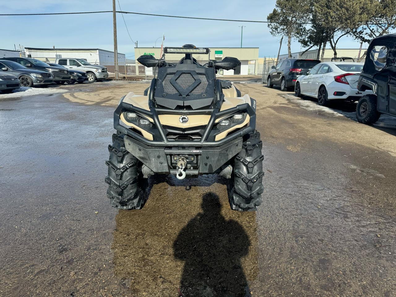 2023 Can-Am Outlander 1000 XMR $115 B/W - Photo #2