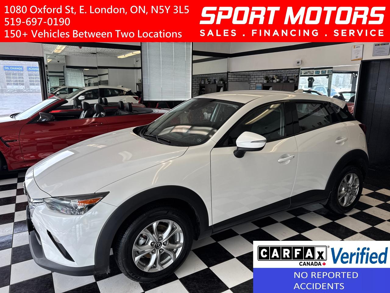 Used 2019 Mazda CX-3 GS+Camera+Heated Seats+Steering+CLEAN CARFAX for sale in London, ON