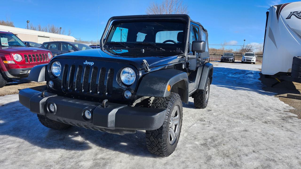 Used 2017 Jeep Wrangler 4WD 2dr Sport for sale in Edmonton, AB