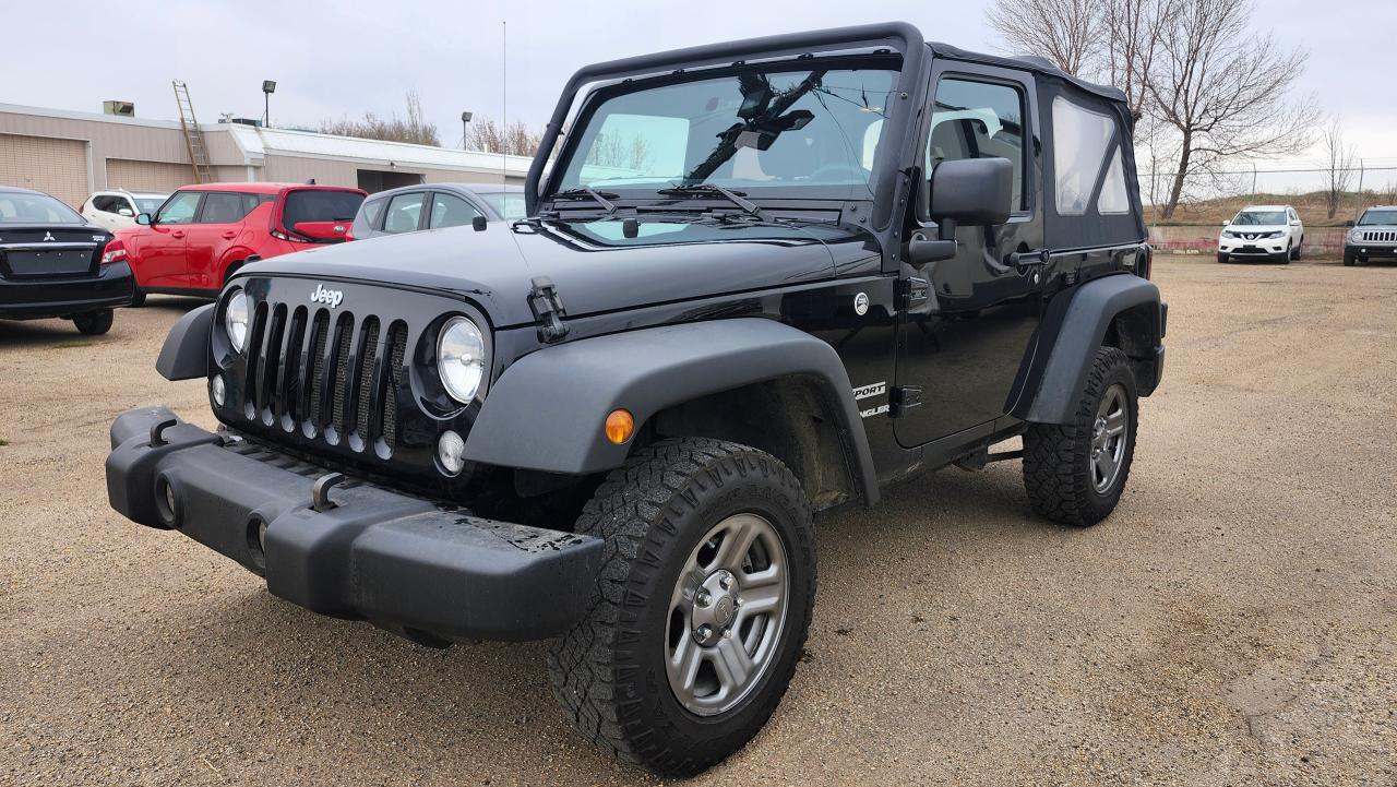 Used 2017 Jeep Wrangler 4WD 2dr Sport for sale in Edmonton, AB